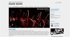 Desktop Screenshot of pkdance.gr